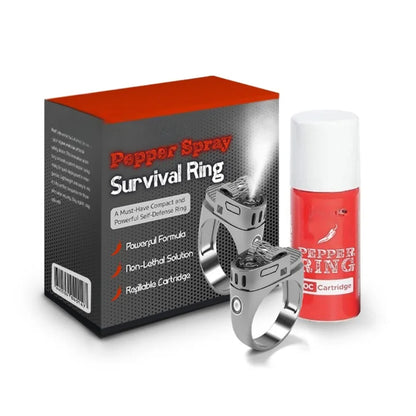 Pepper Spray Survival Ring